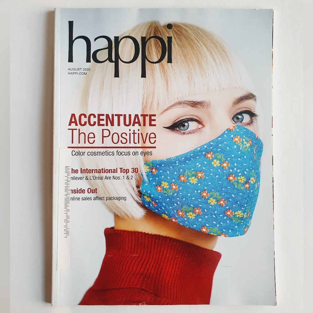 Happi Magazine August, 2020 - Eye Color Cosmetics & International Top 30